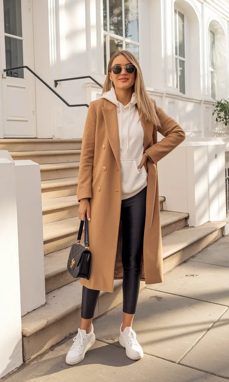 autumn outfits Sporty Neutral Layers