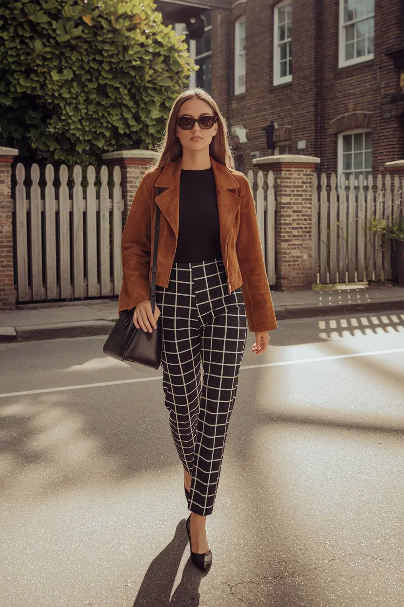 autumn outfits Polished Neutrals with a Twist