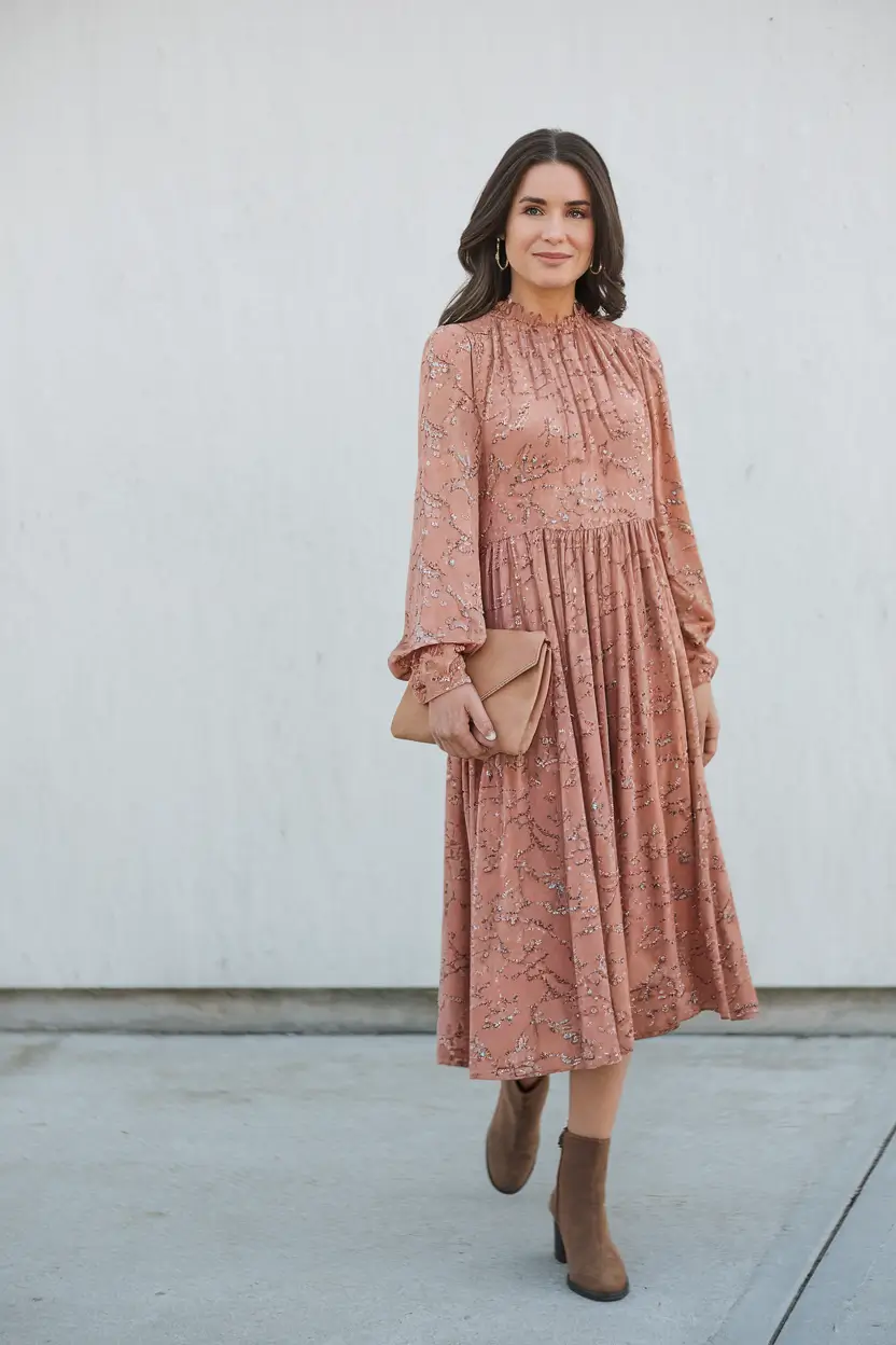 cute fall outfits for women Muted Terracotta Elegance