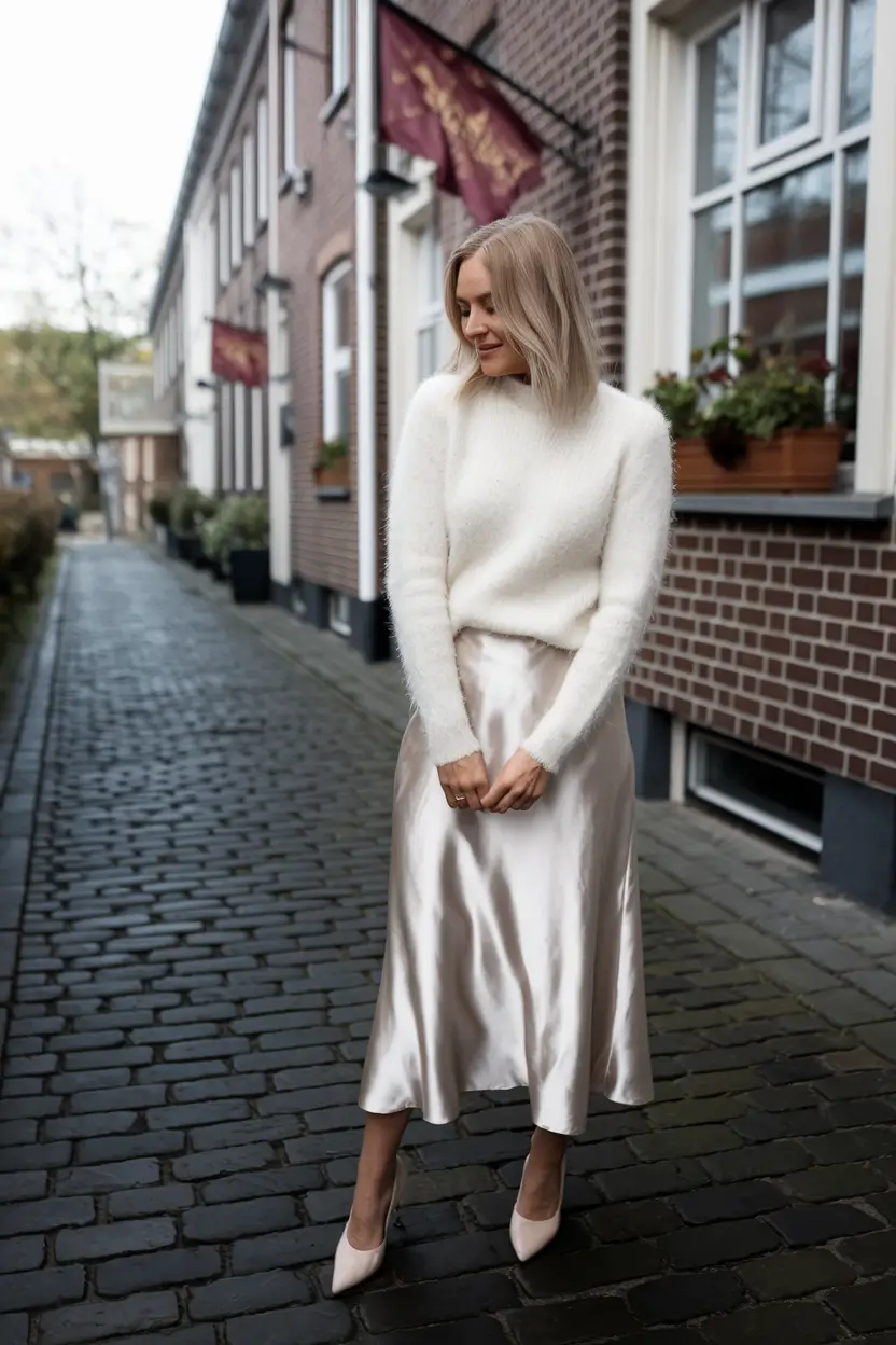 fall birthday outfits Soft Shine and Cozy Textures
