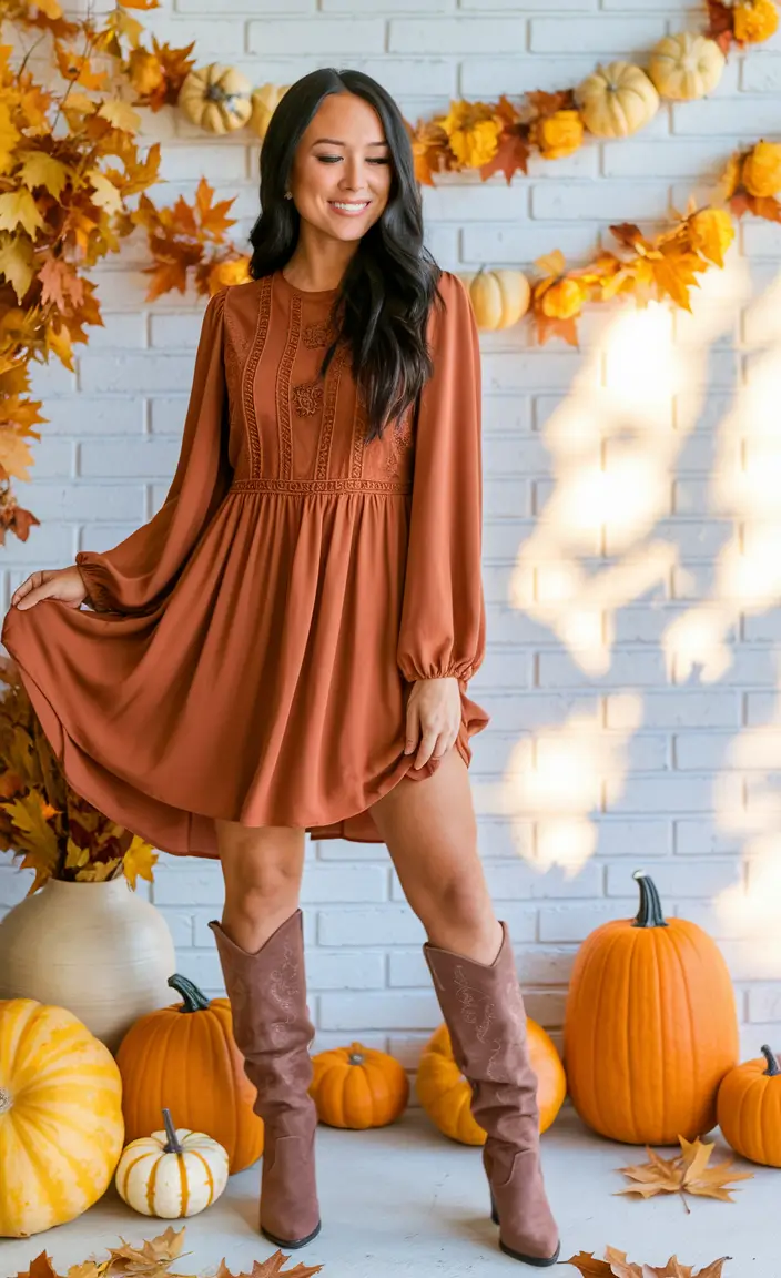 fall birthday outfits Pumpkin Spice Energy, Personified