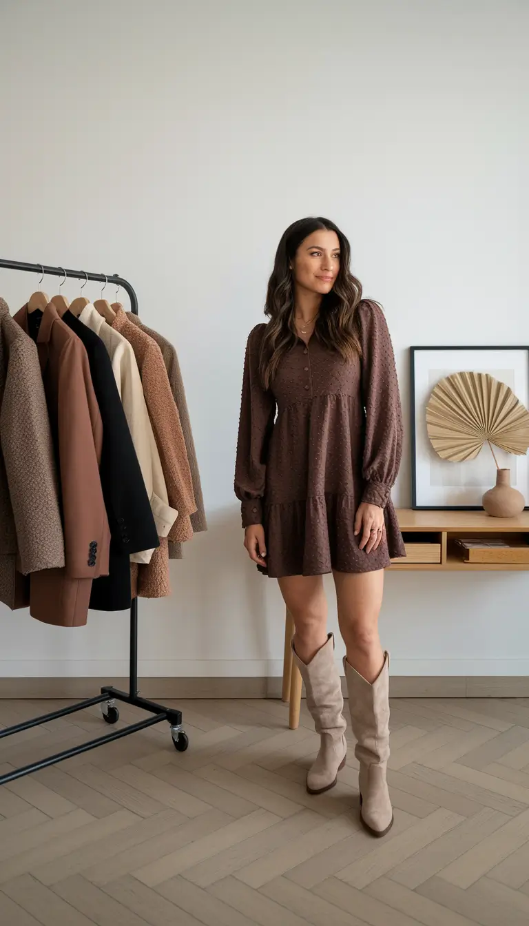 fall birthday outfits Western Edge Meets Birthday Sweetness