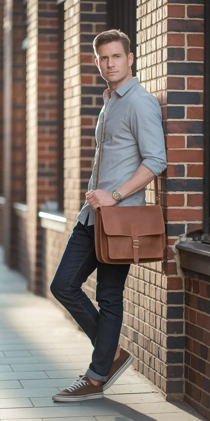 fall business casual outfits for men Effortless Fall Streetwear for Office Wanderers