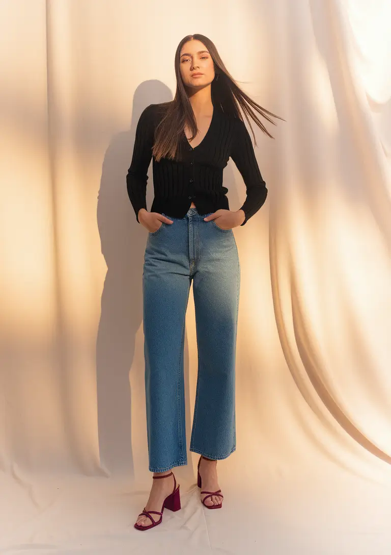fall capsule wardrobe Retro Cool with a Touch of Drama