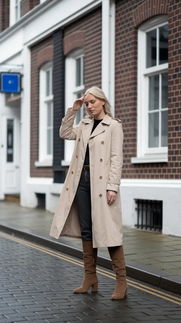 fall capsule wardrobe 2025 work The Trench Look That Works Everywhere