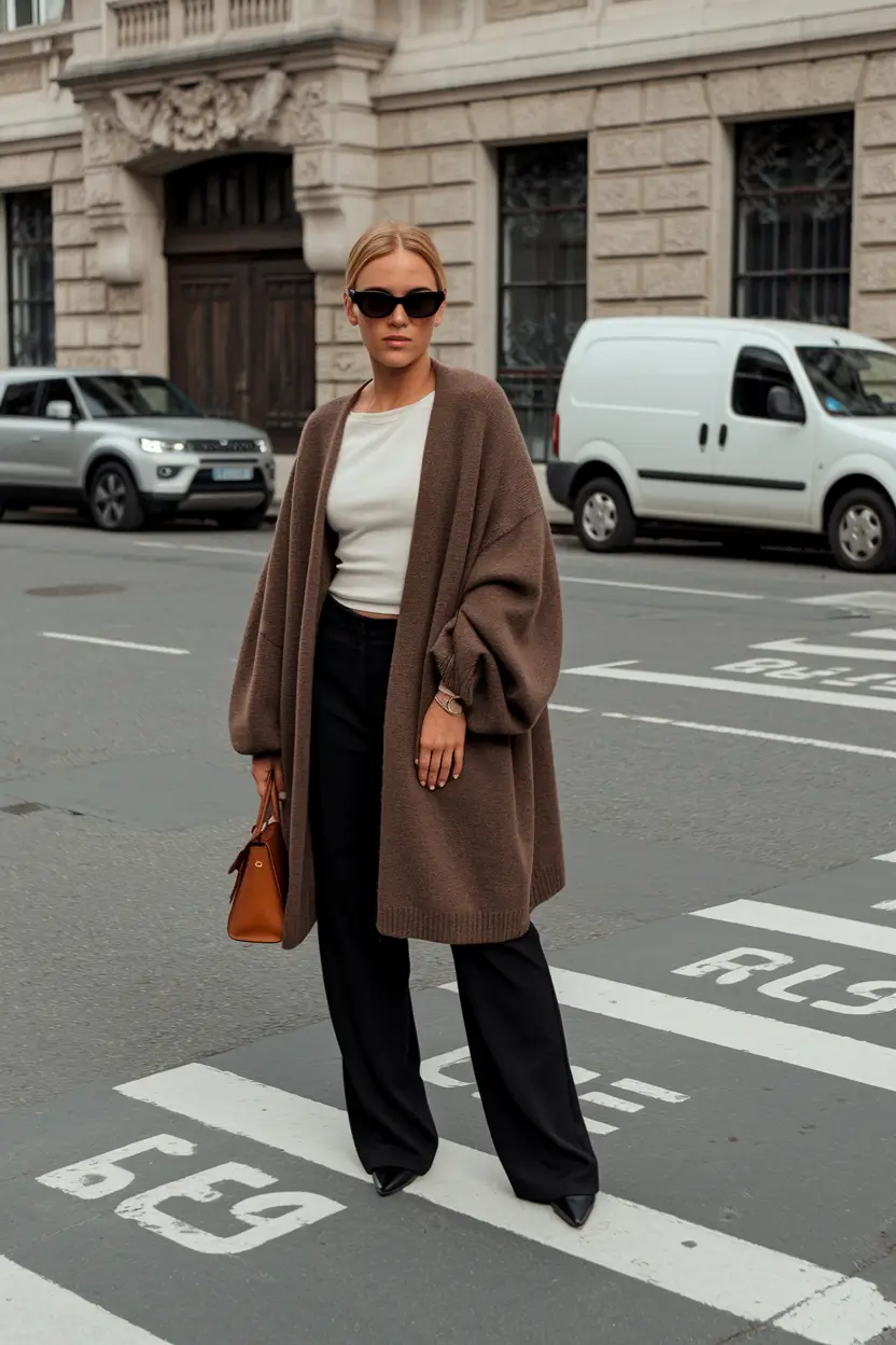 fall capsule wardrobe 2025 travel Slouchy Chic with a European Soul