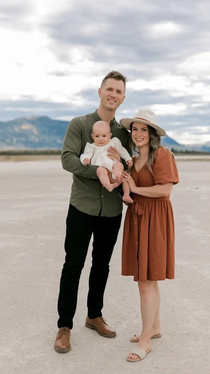 fall family pictures outfits Simple Earth Tones with a Twist