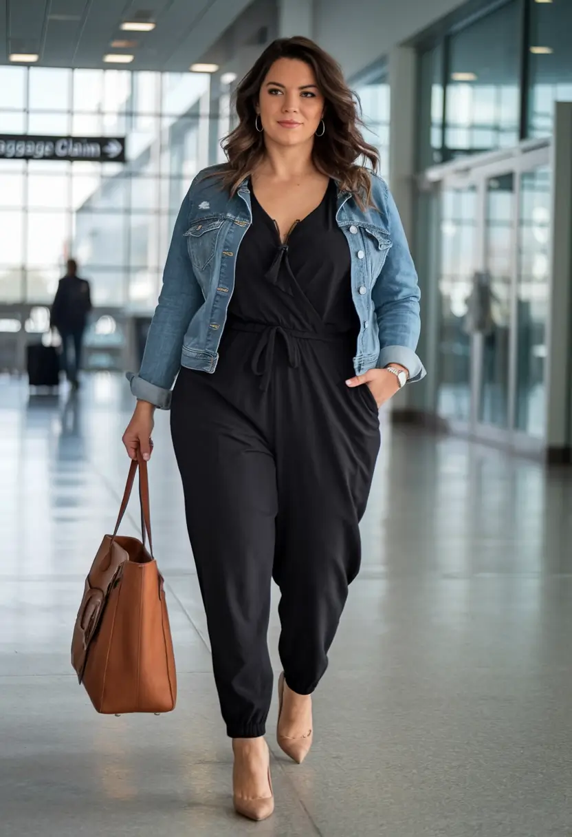 fall outfits for women over 30 Effortless Airport Look (or Any Busy Day)