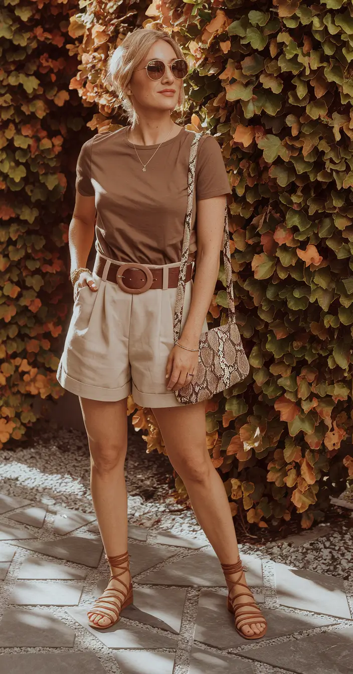 august outfits casual Desert Tones Done Right