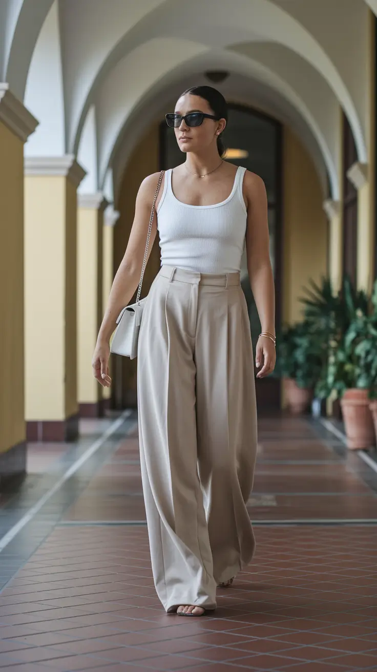 august outfits women work Monochrome Minimalism That Moves