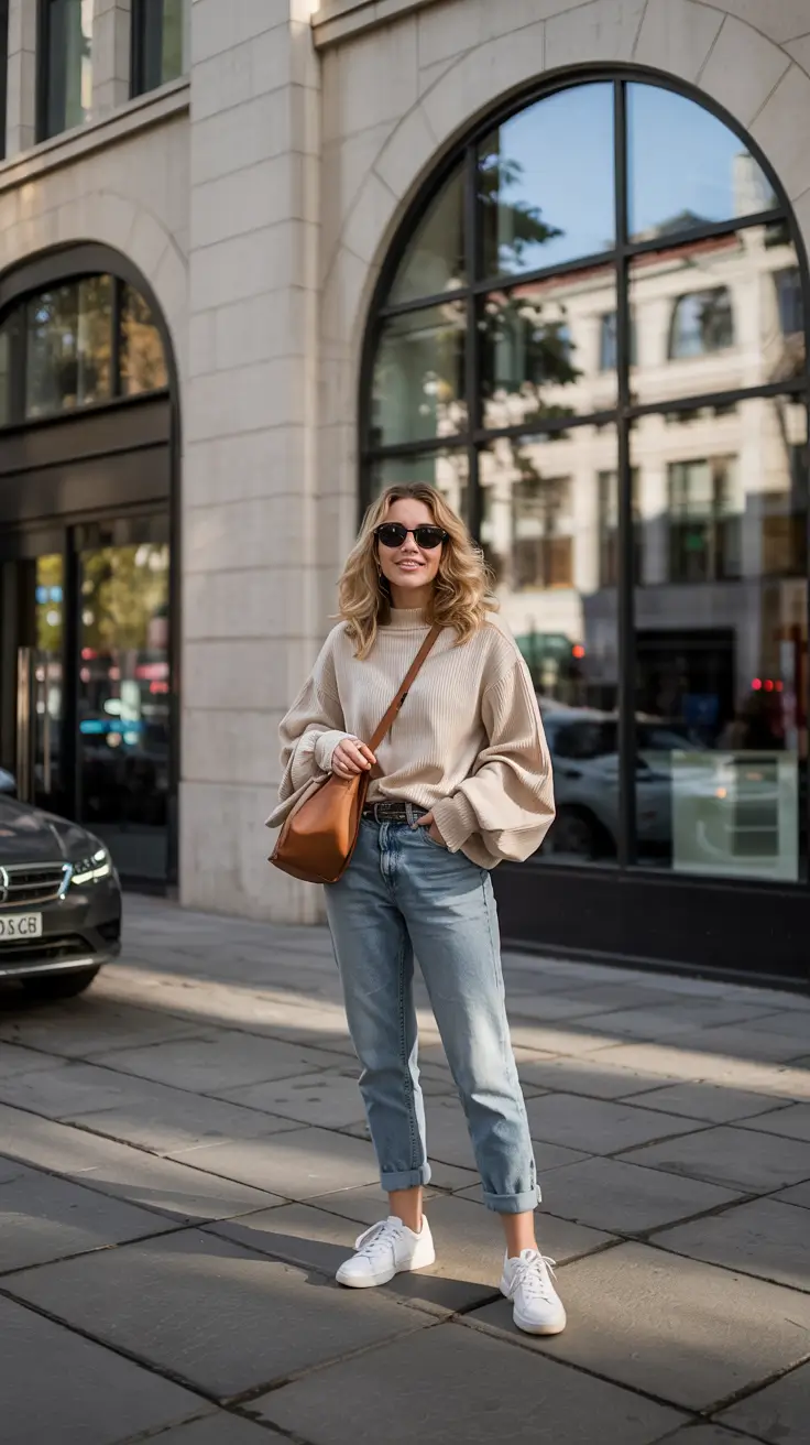 early fall outfits Effortless Streetwear Energy