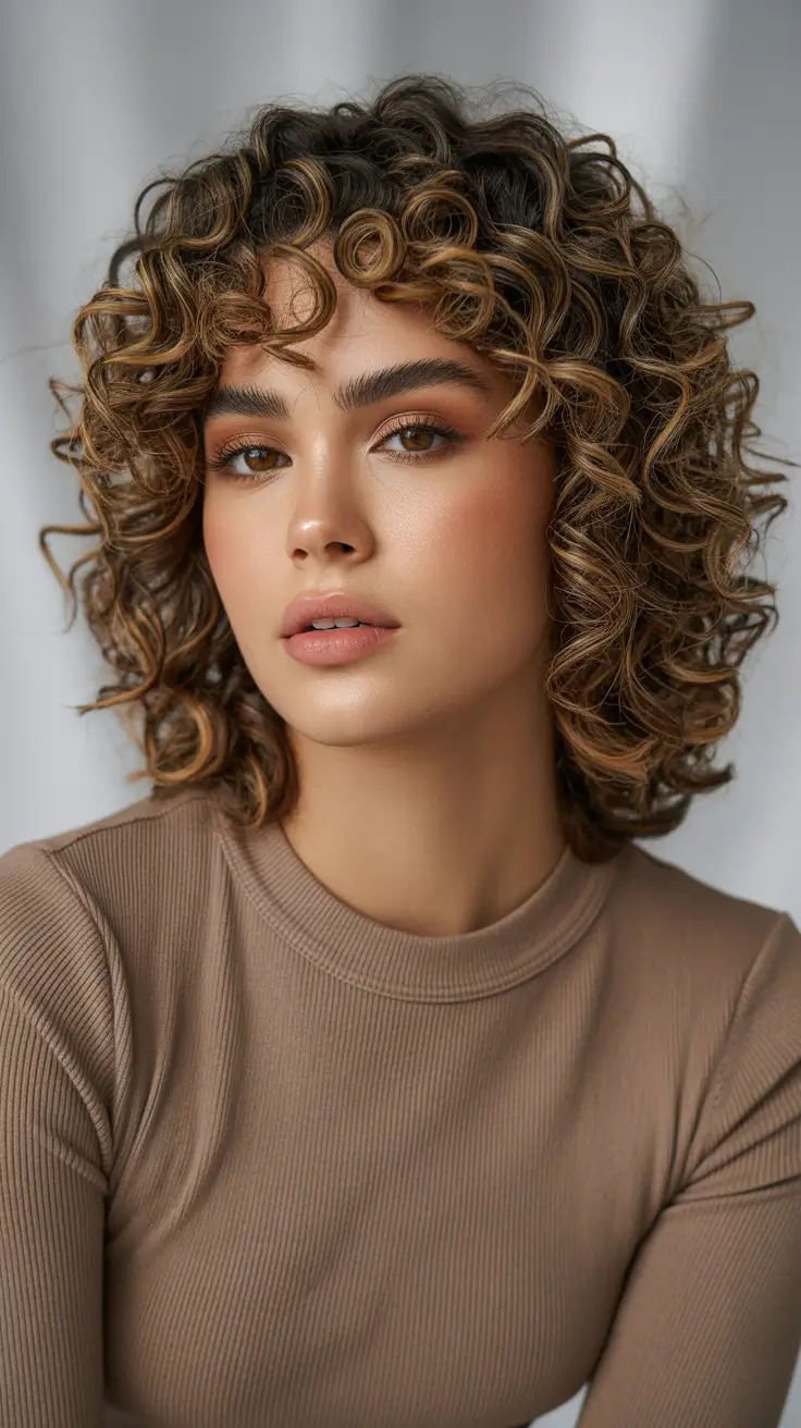 easy fall hairstyles curly Defined Curls for a Cool, Confident Autumn