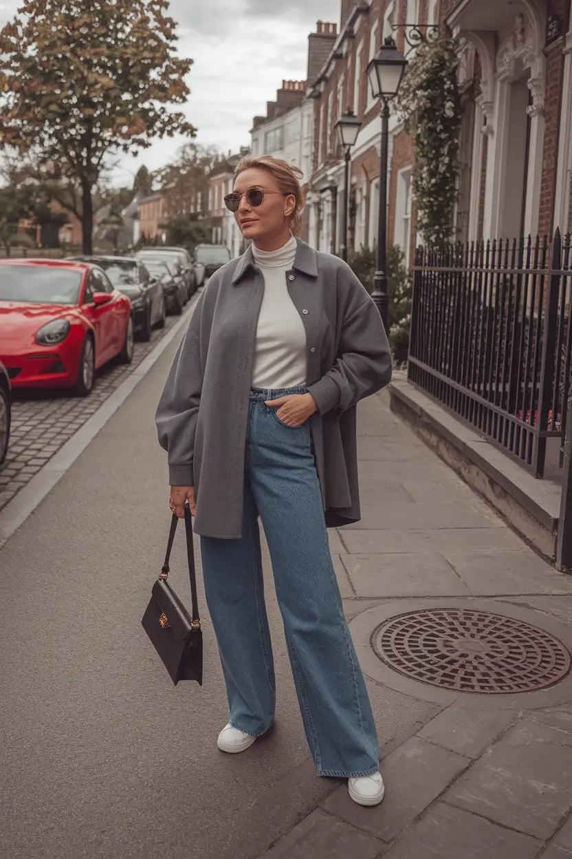 everyday fall outfits Relaxed Neutrals Meet Street Classic