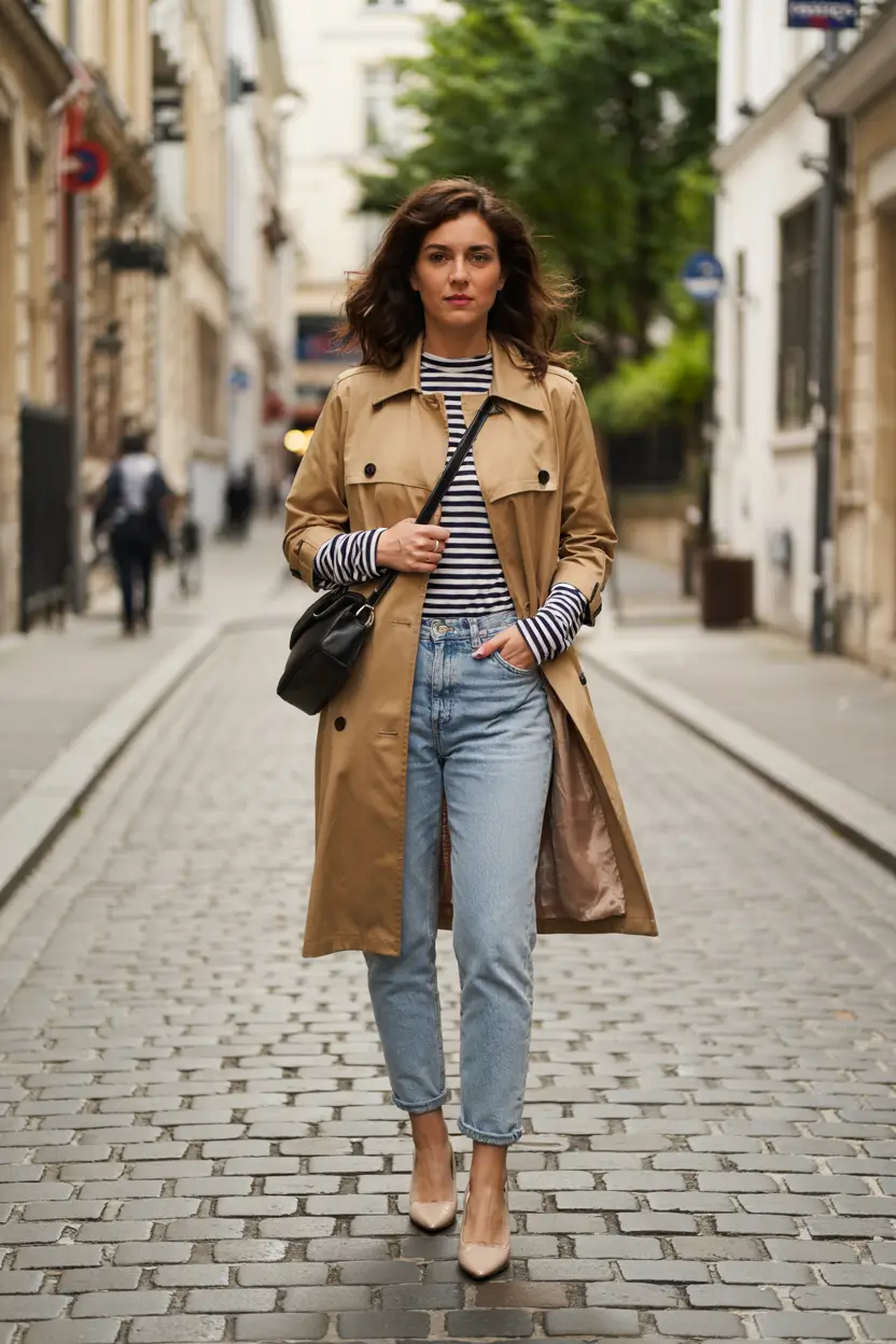 fall fashion outfits The Paris Side-Street Power Combo