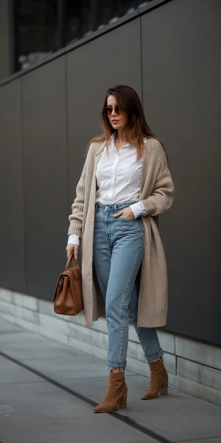 fall fashion trends for women 2025 Laid-Back Layers with City Polish