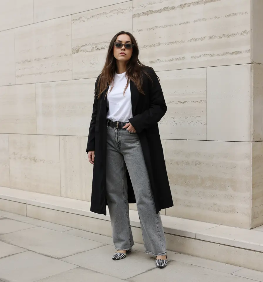 fall fashion trends for women 2025 Effortless Edge in Monochrome
