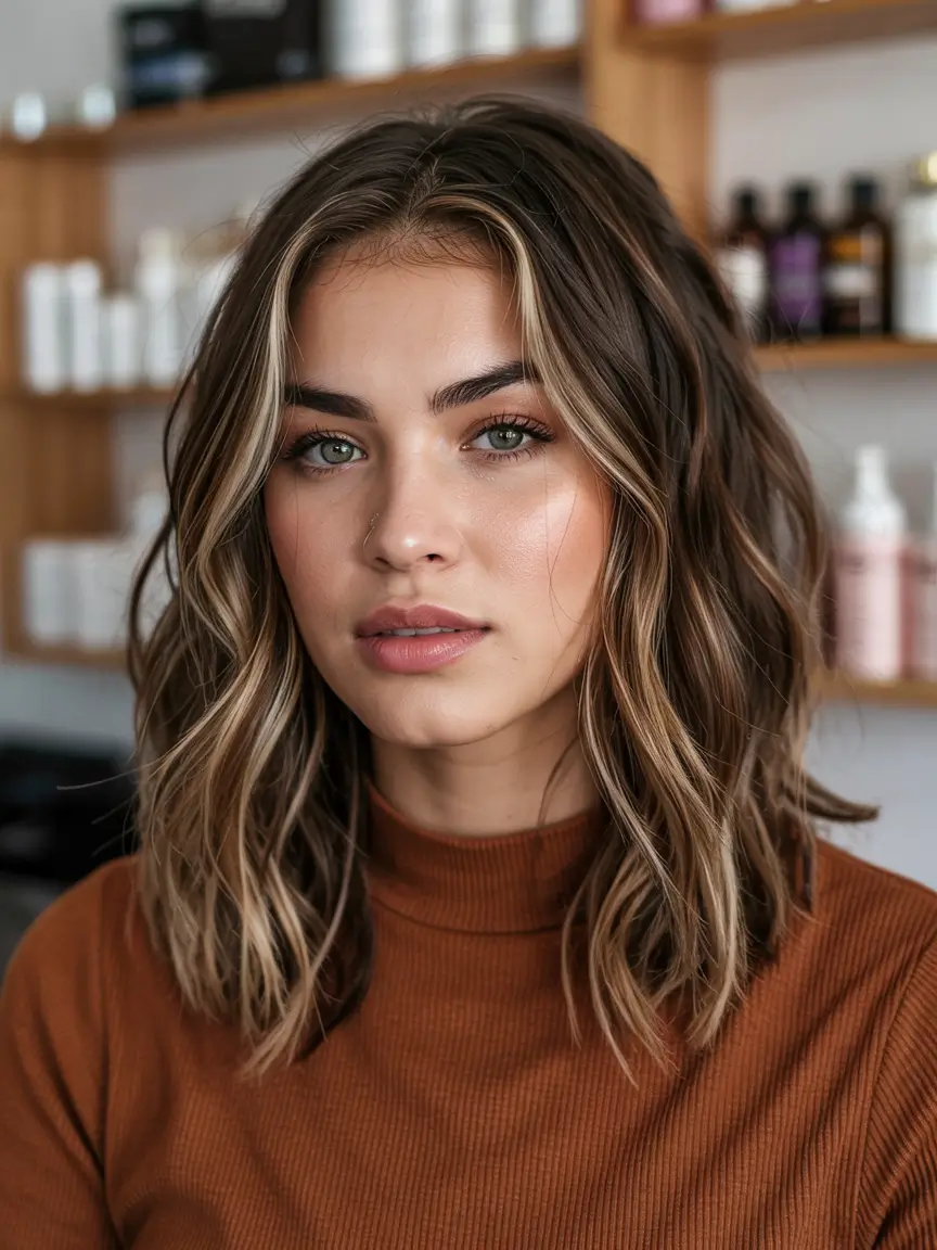 fall hair color trends for blondes Neutral Bronde with Soft Highlights