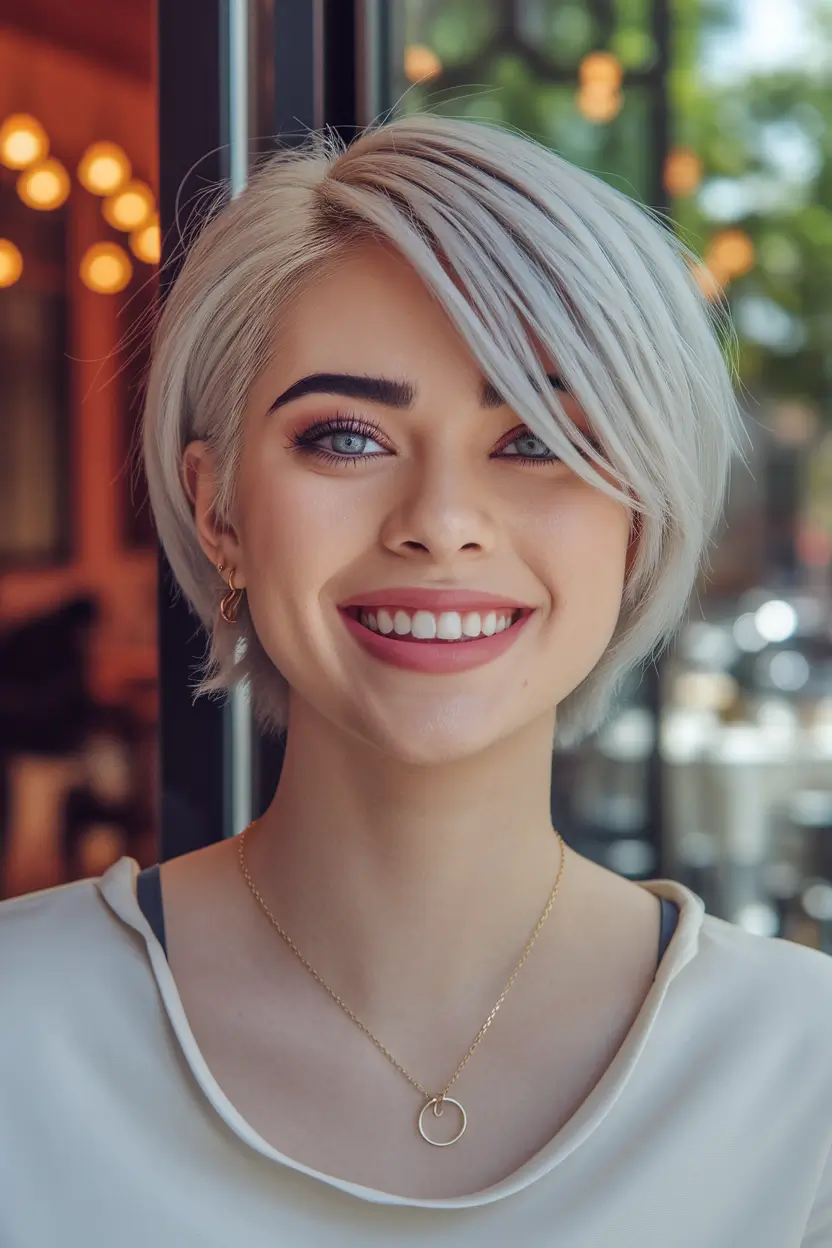 hair color ideas for blondes for fall ash brown Silvery Ash Blonde with Dimensional Shine
