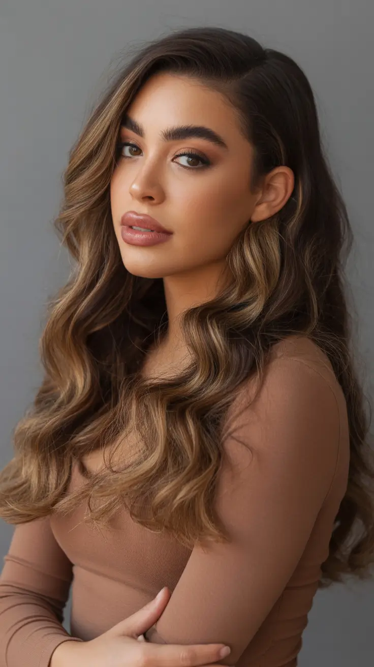 deep fall hair color+Chocolate Wave Dimension