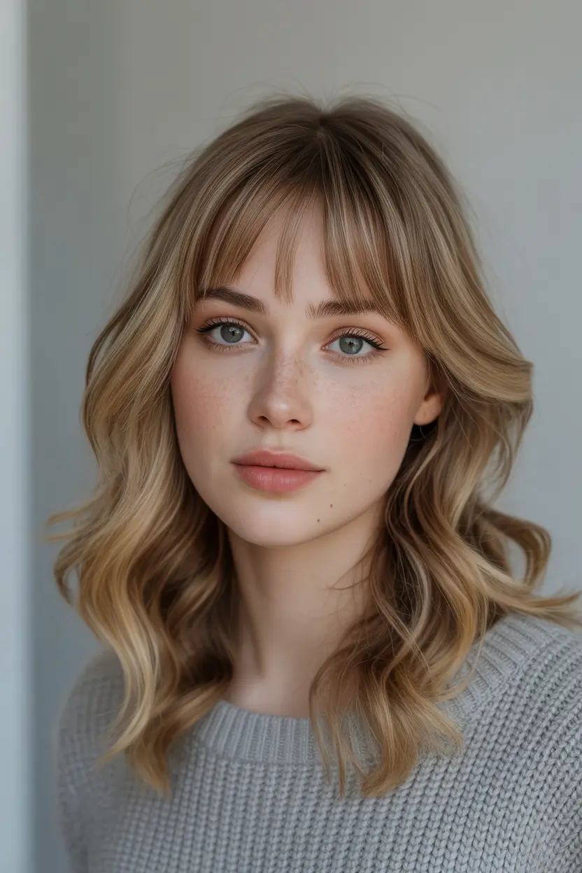 fall hair colors for cool skin tones Smoky Beige Soft Layers