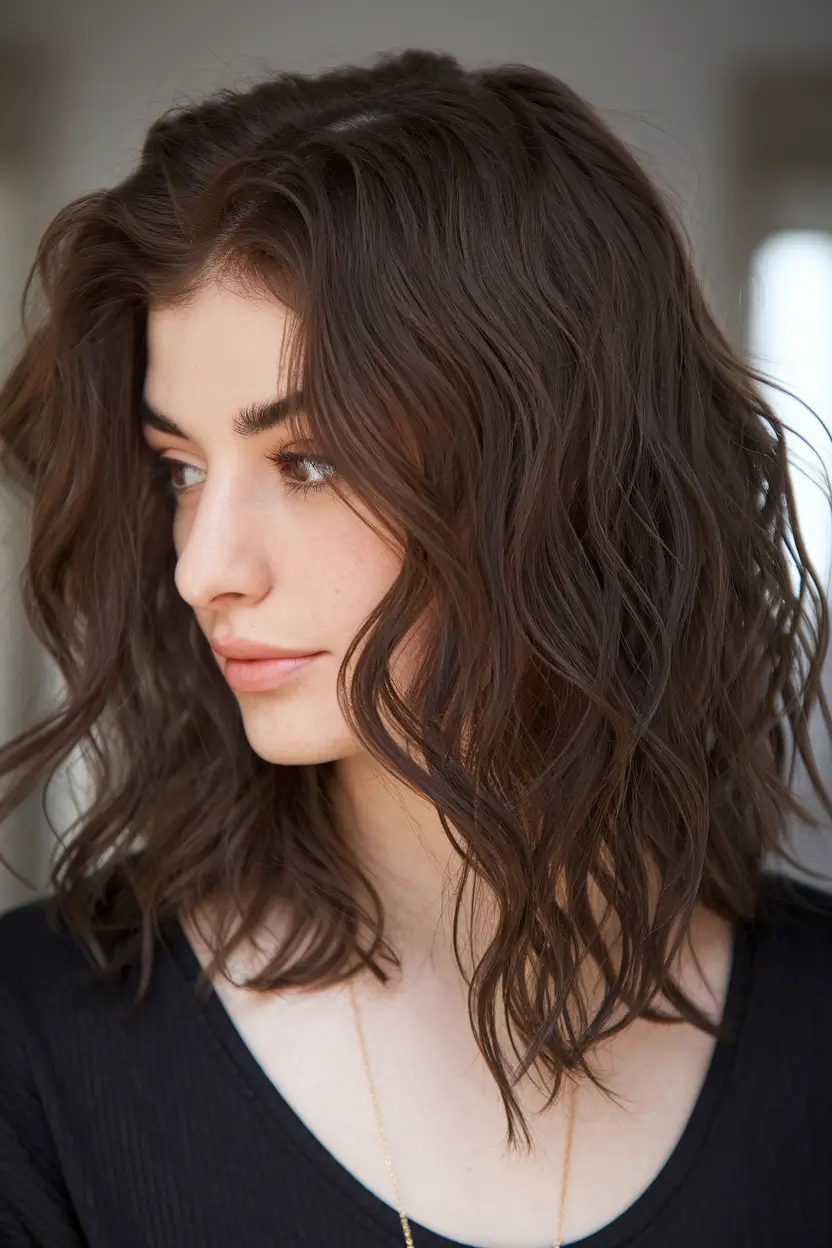 fall hair colors for cool skin tones Soft Ash Waves with Depth