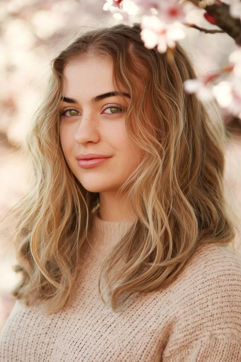 fall hair colors for cool skin tones Soft Honey Ash with Ribbons