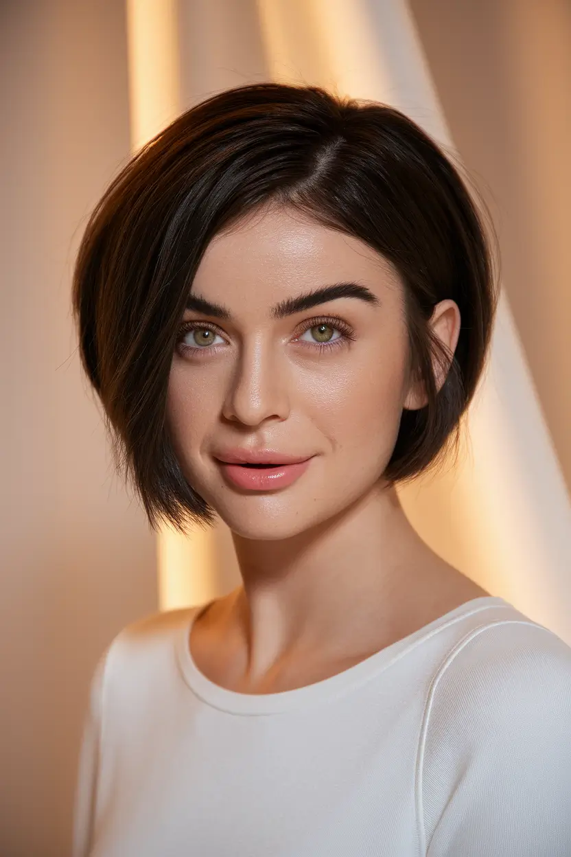 fall-short-haircuts-2025-classic-contour-bob-with-deep-side-part