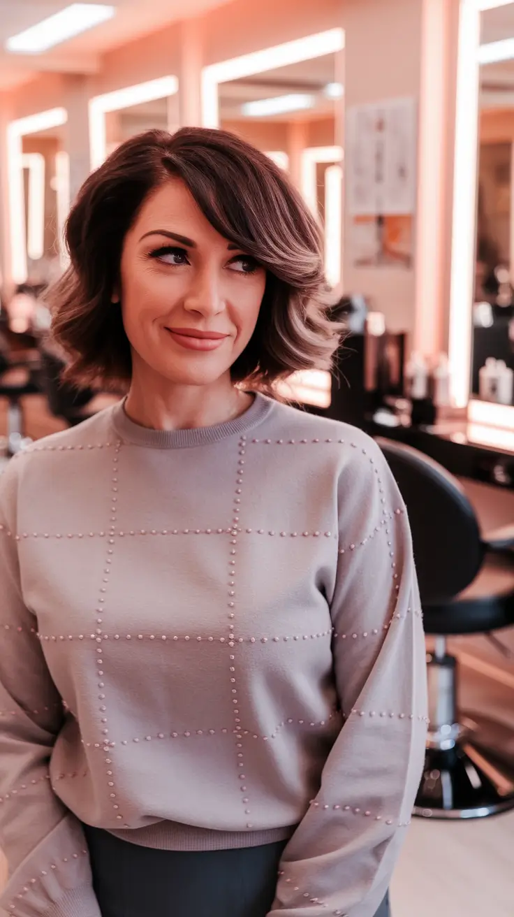 fall-short-haircuts-round-face-polished-voluminous-bob-with-side-bangs