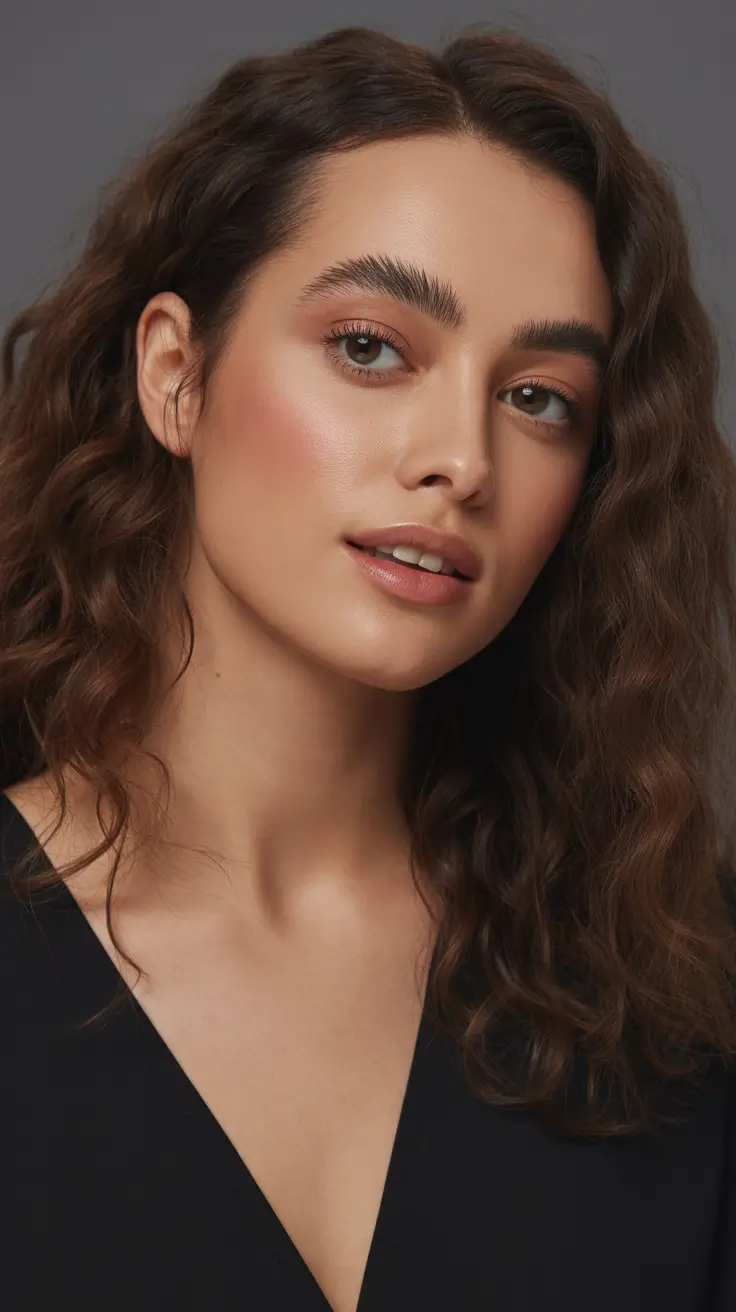 hair color for brown skin curly hair Natural Cinnamon-Toned Curls