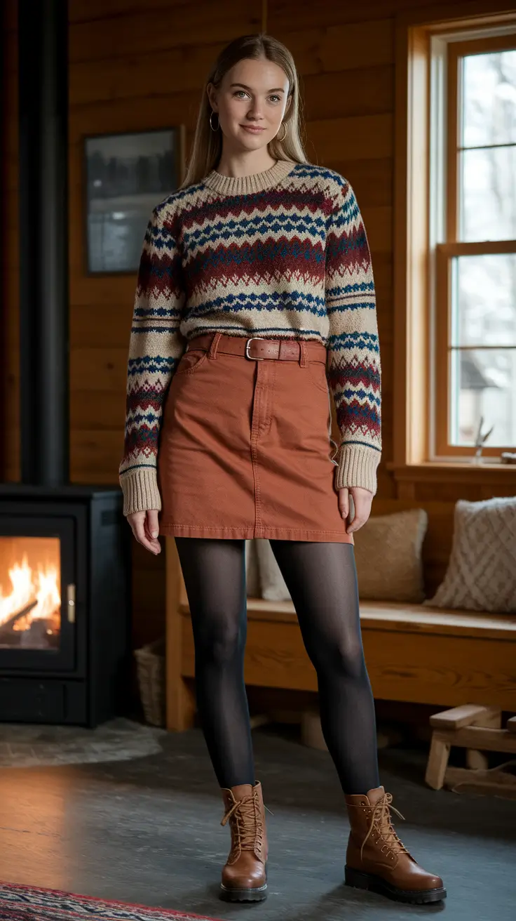 fall outfits Mini Skirt, Maximum Cozy