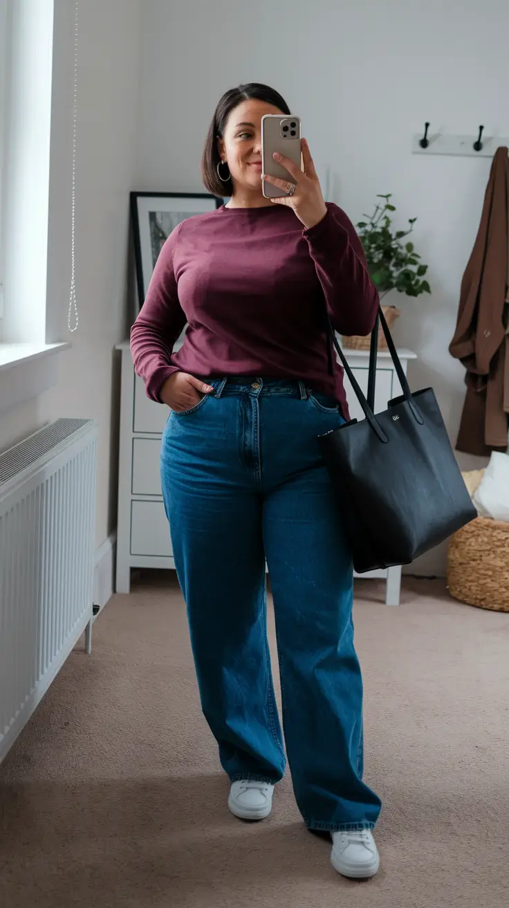 midsize fall outfits Off-Duty and Undeniably Chic
