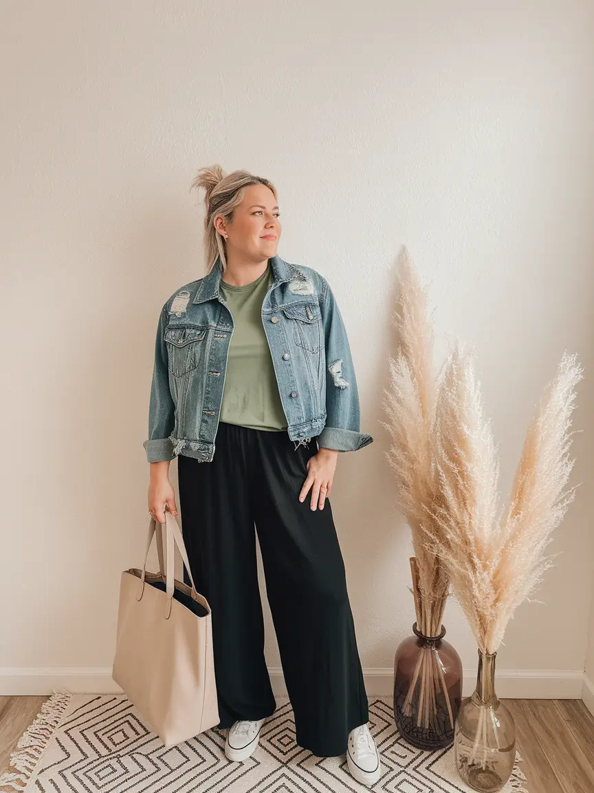 midsize fall outfits comfy Sporty Staples Meet Weekend Ease