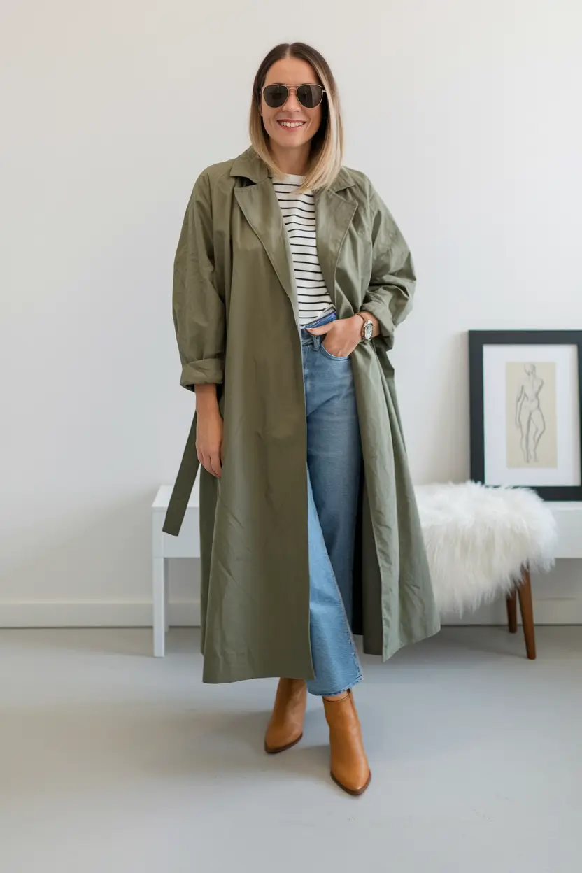fall fashion clothes Casual Olive for Transitional Cool Days