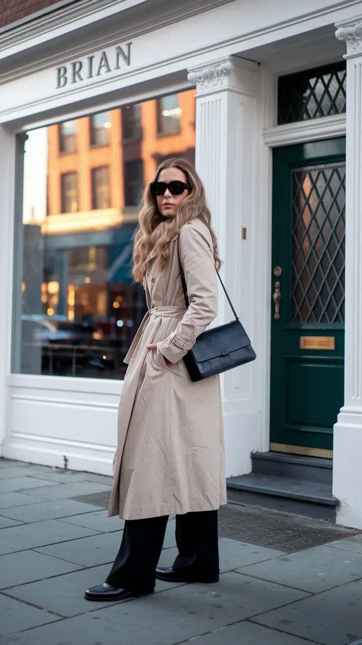 nyc fall outfits plus size Classic Trench, Modern Mood