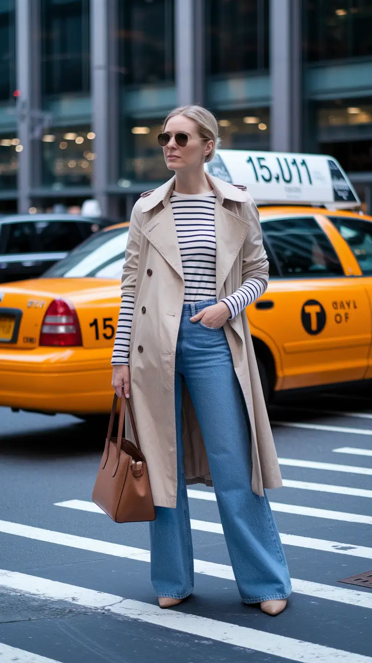 nyc fall outfits Parisian Cool, Manhattan Edge