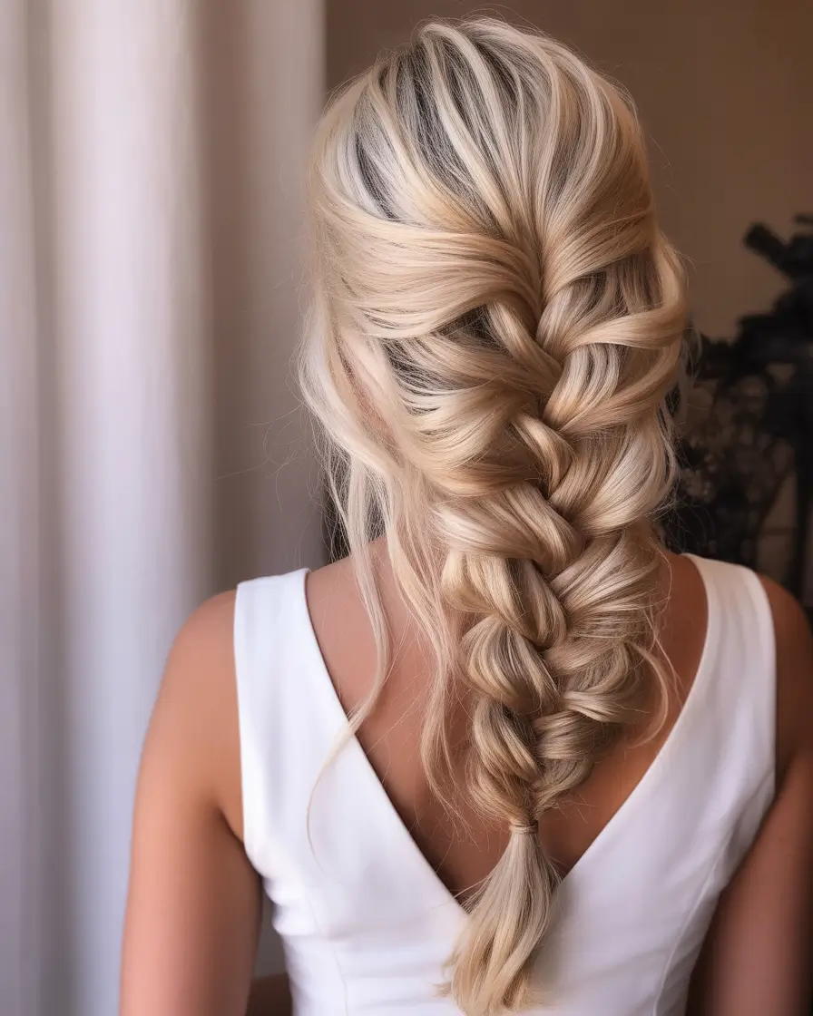 Best Fall hairstyle for Long Hair in 2025 – Romantic Pull-Through French Braid