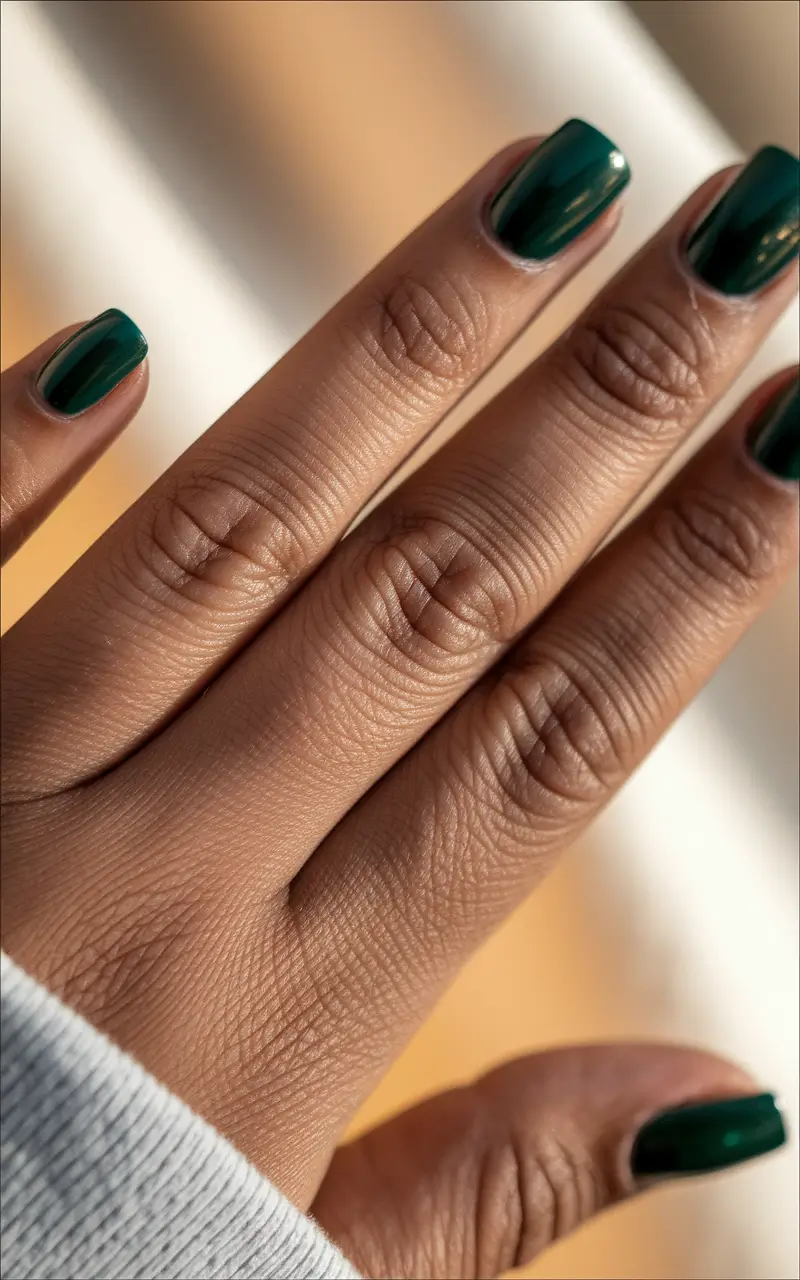 2025 Fall Nail Colors for Brown Skin – Emerald City Square Shine
