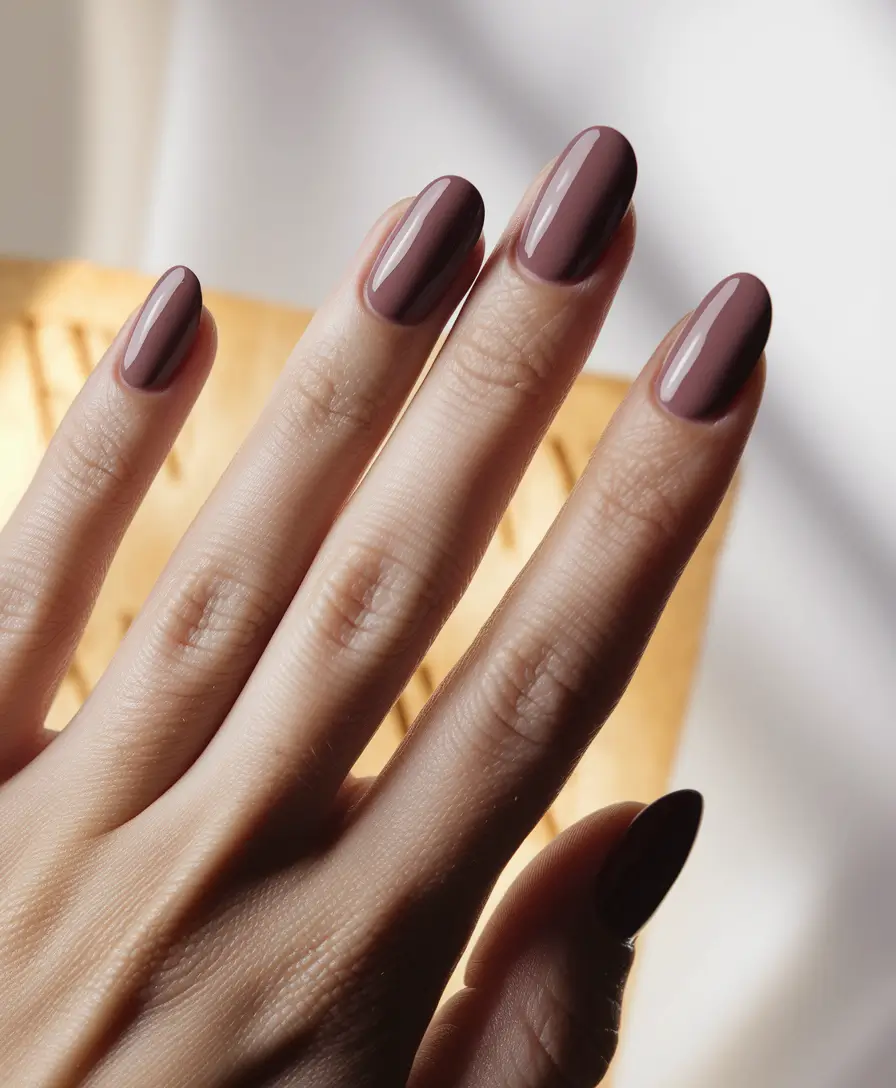 Fall nail colors for medium skin 2025 Mocha-Mauve Neutral