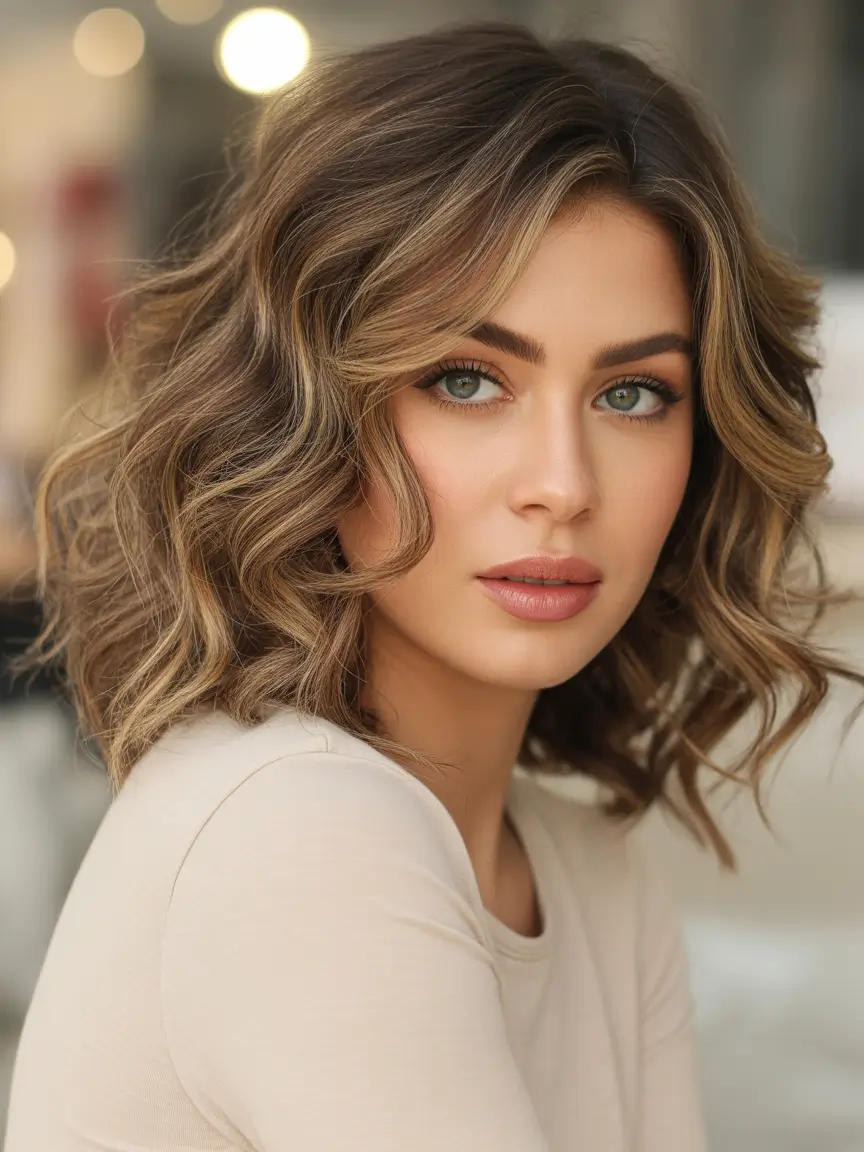 september hair color ideas - Chestnut Butter Balayage for Breezy Transitions