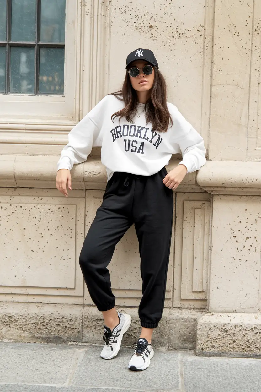 September outfits Sporty Americana Meets Weekend Streetwear