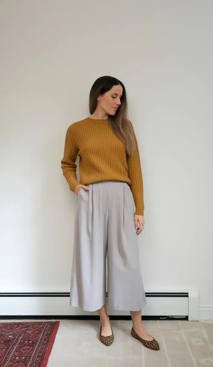 September outfits casual warm weather Mustard & Taupe: Early Fall Contrast