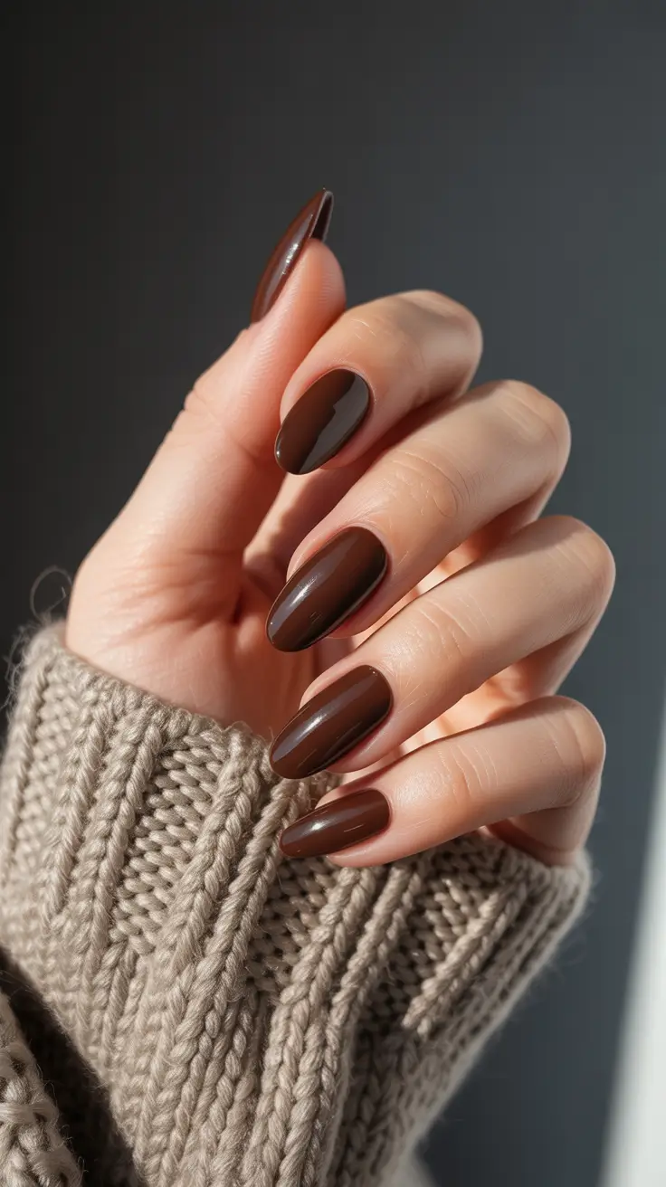 nail color for november - Molten Dark Chocolate Gloss