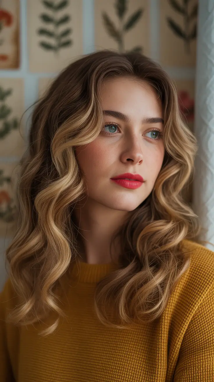 Chic Winter 2025–2026 Hair Color Inspiration - Buttery Vanilla Swirl Curls