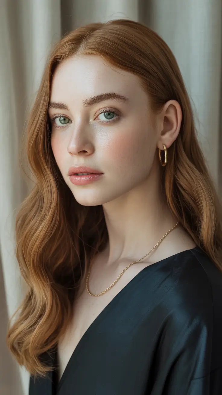 Chic Winter 2025–2026 Hair Color Inspiration - Strawberry Biscotti Blonde - Sheer And Luminous