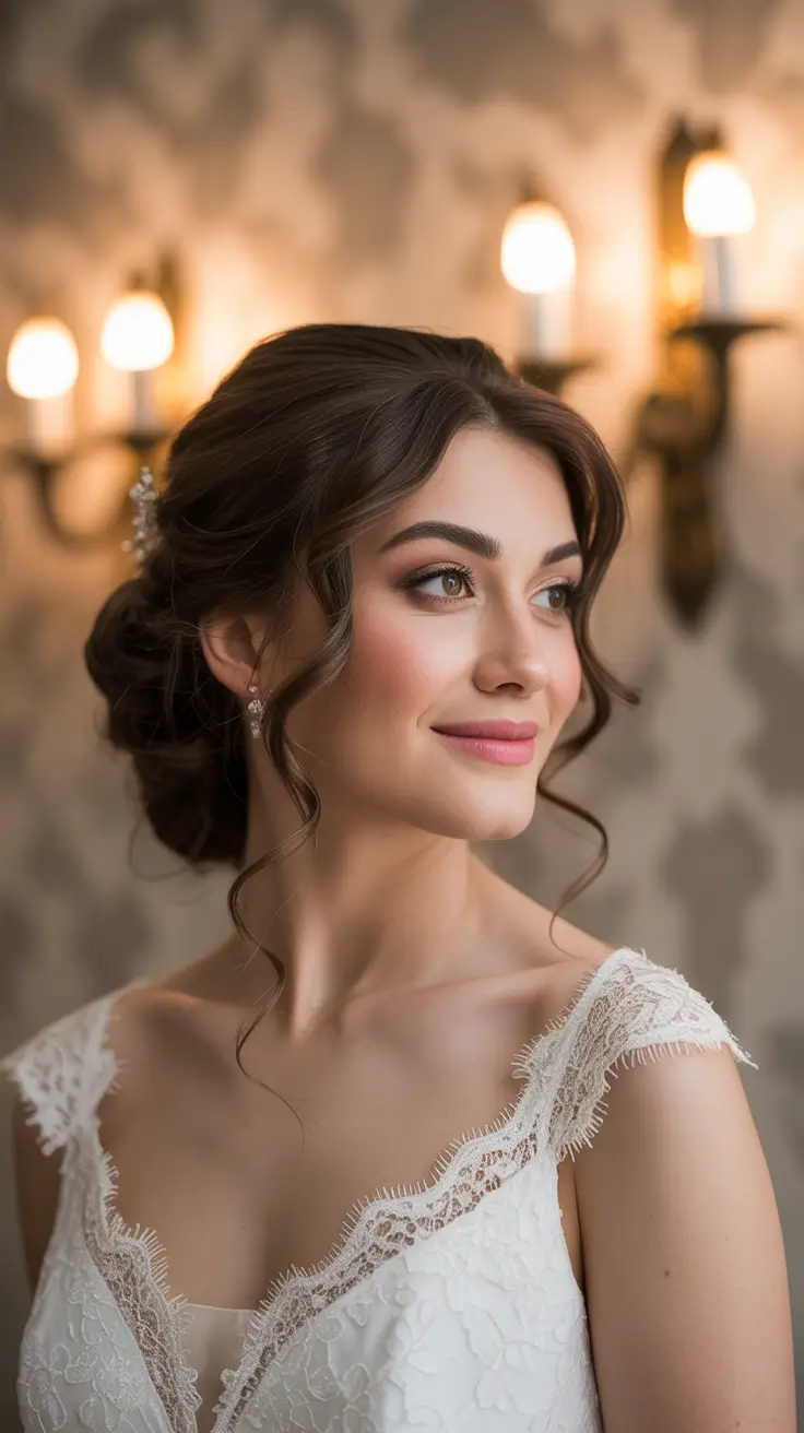 Winter 2025–2026 Formal Hairstyles for Women - Romantic Low Chignon With Whisper Curls