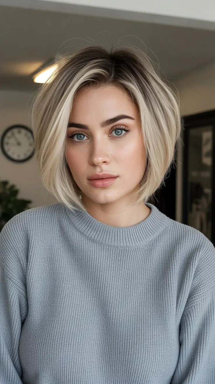 Ash Blonde Hair Color 2026 Chic Ash Blonde French Bob