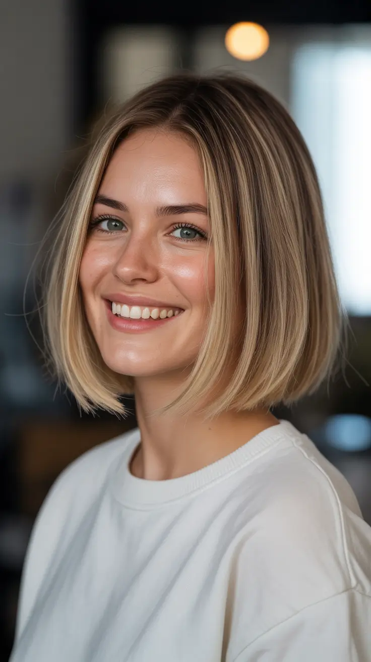 Blonde hair color 2026 for every skin tone - Chic Short Blonde Bob For Fair And Medium Skin