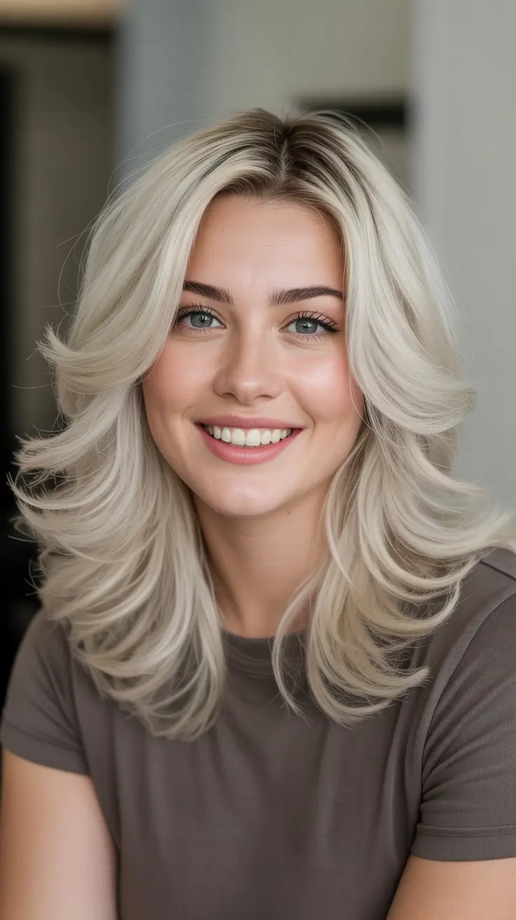 Blonde hair color 2026 for every skin tone - Icy Layered Cool Blonde For Neutral And Cool Skin Tones