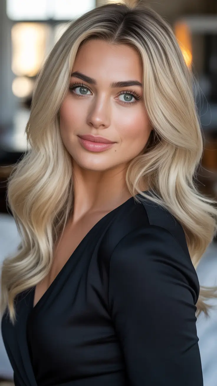 Blonde hair color 2026 for every skin tone - Modern Platinum Glam For Cool Skin Tones