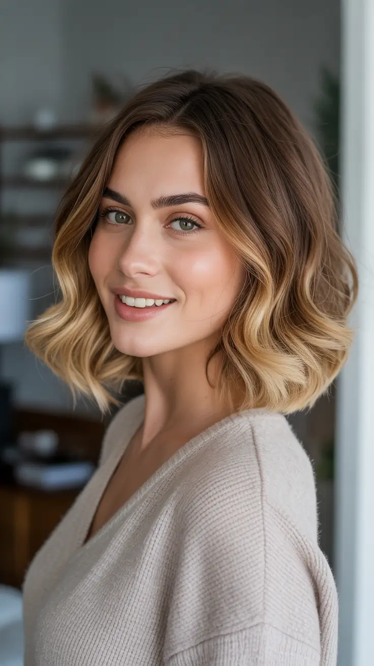hair color ideas 2026 by all season - Soft Bronde Bob For Easy Spring Evenings